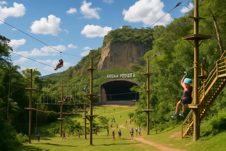 Arena Pedreira (Pedreira Adventure Park): Aventura e Divers&atilde;o Para Todos