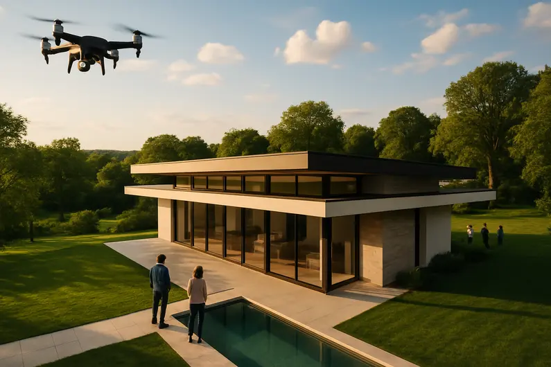 Descubra Drones Im&oacute;veis